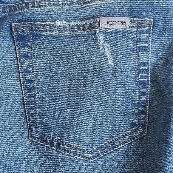 JOE'S JEANS TOMBOY DISTRESSED SLIM CROP JEANS IN BIBIANA‎ NWT WOMEN'S SIZE 25 - Picture 9 of 16